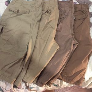 Khaki shorts